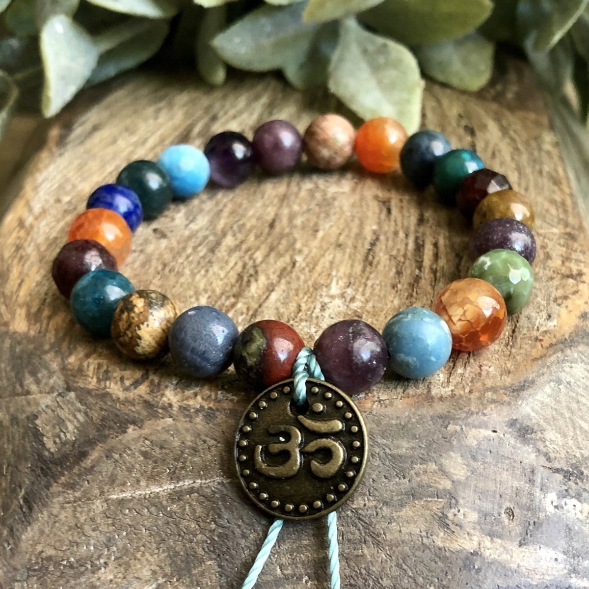 7 Chakra Bracelet , Seven Chakra Jewelry, Spiritual Bracelet