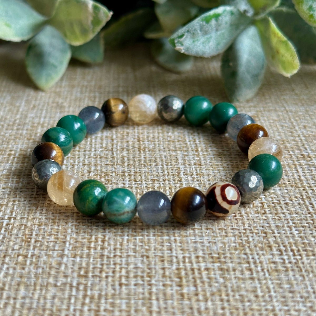 Prosperity Healing Crystal Bracelet Success, Wealth, Abundance