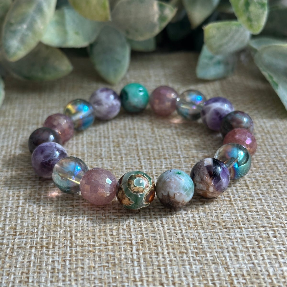 Garden Fairy Bracelet | Dreamy Energy Healing Crystals for Love, Joy \u0026 Intuition No / 8 3/4, image size:1200x1200