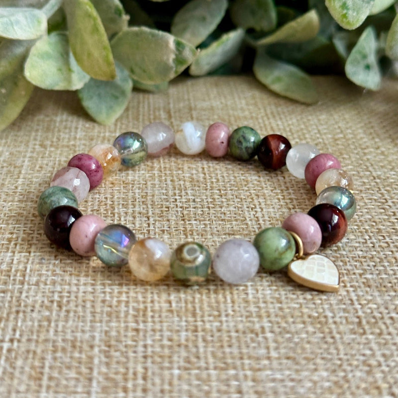 Confidence Chakra Bracelet crystals for Women