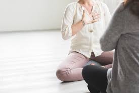 Empath in love embracing their partner with emotional depth, symbolizing deep connection, healthy boundaries, and balanced relationships.