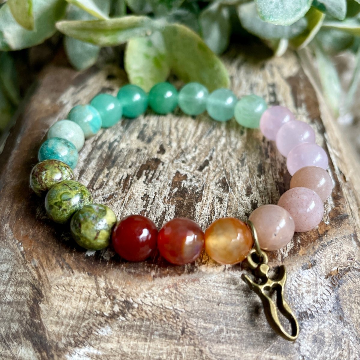 Fertility + Pregnancy Bracelets with Crystals and gemstones