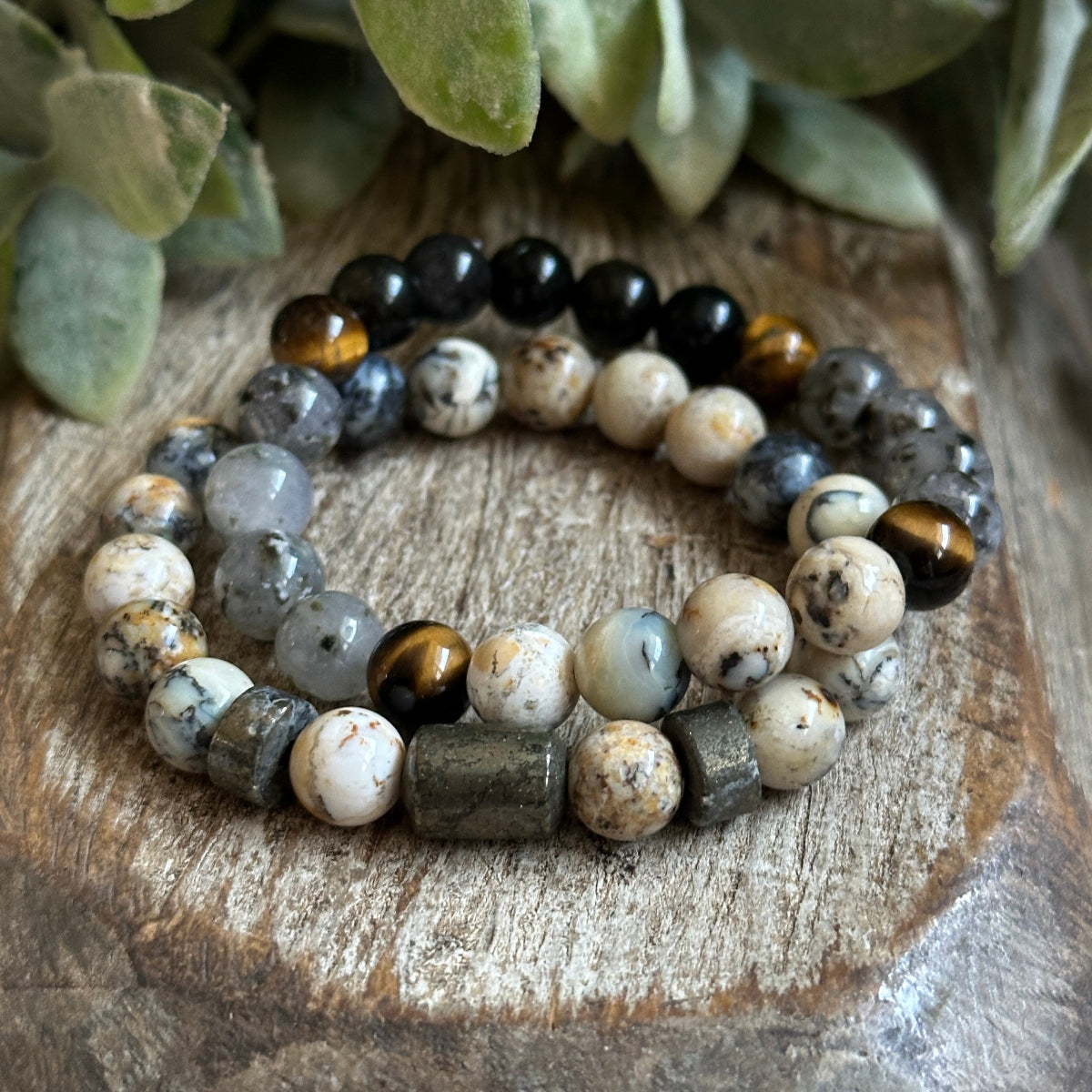 Men's gemstone bracelet collection for strength, style, and balance