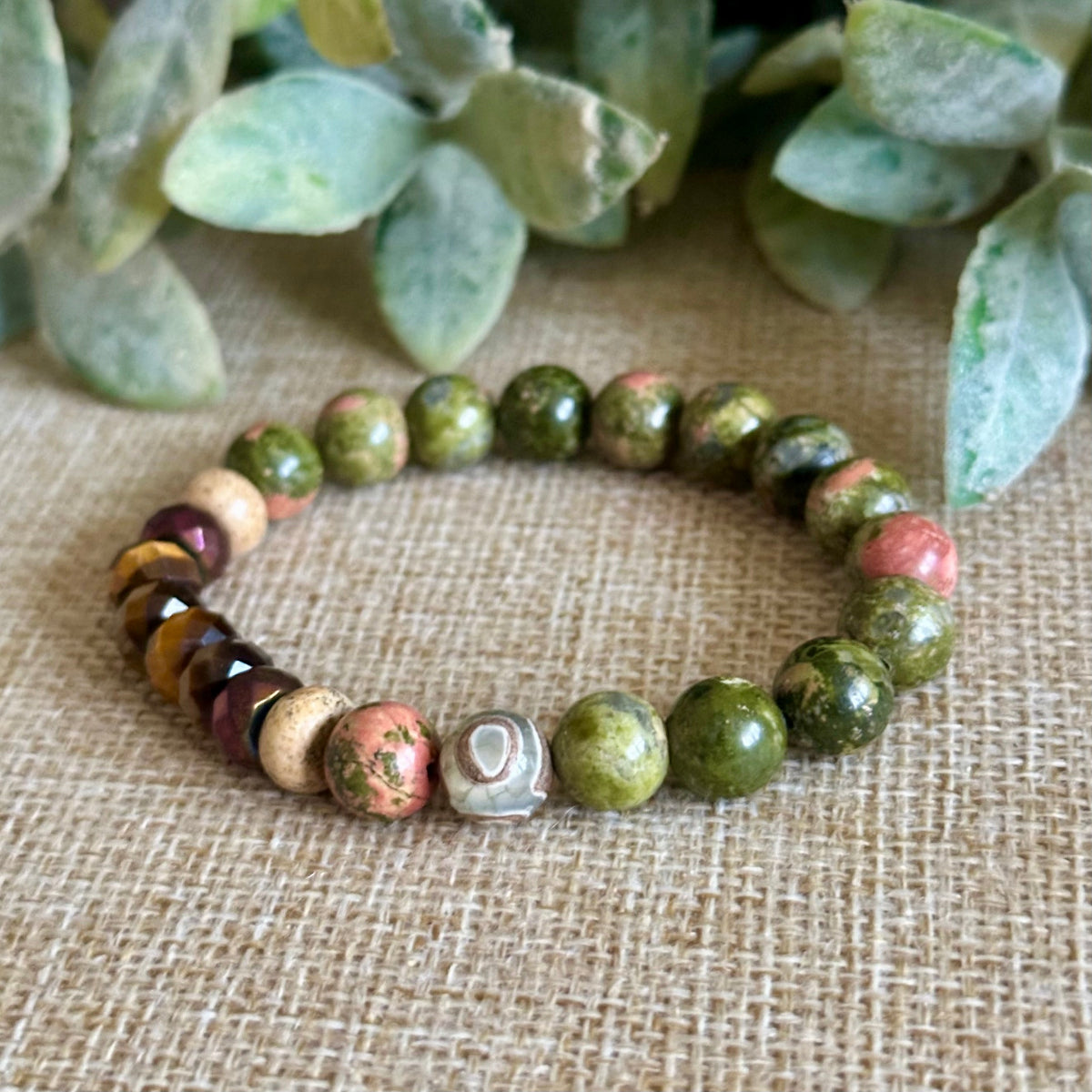 Crystals for confidence and inspiration creative bracelet