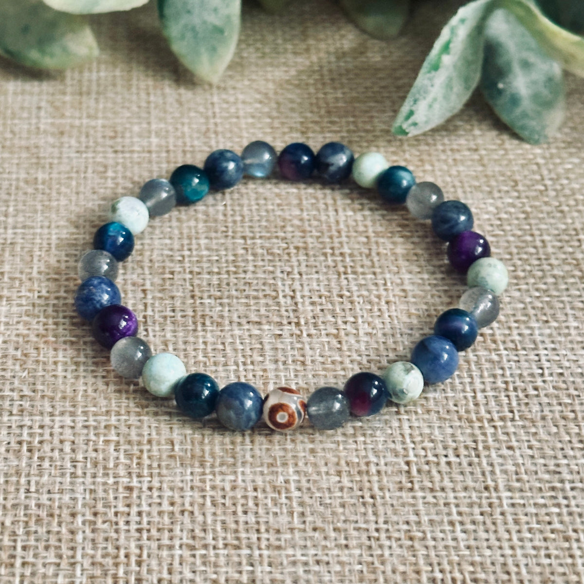 Empath Safe Space Healing Crystal Bracelet