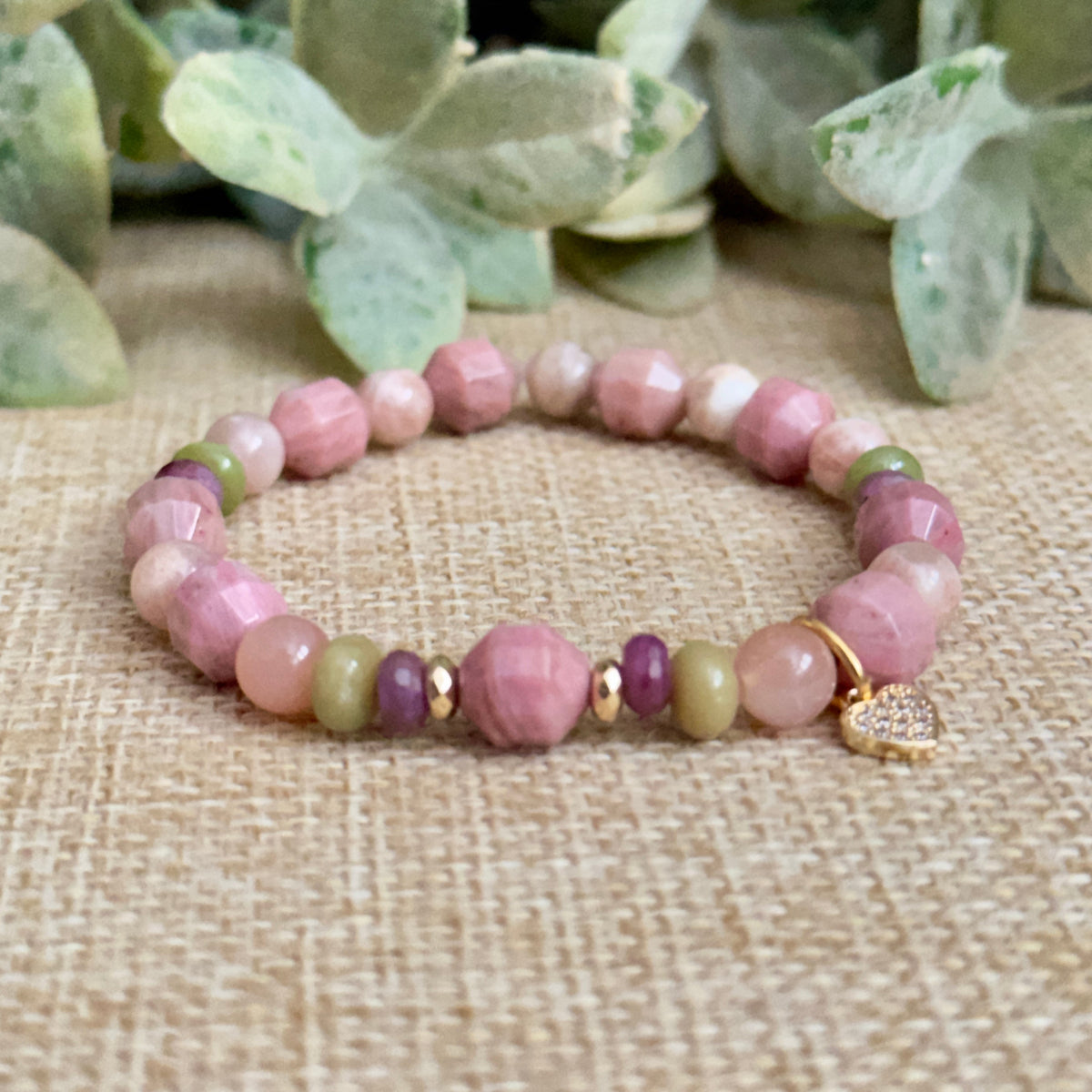 Petal Pink Blooming Love Bracelet