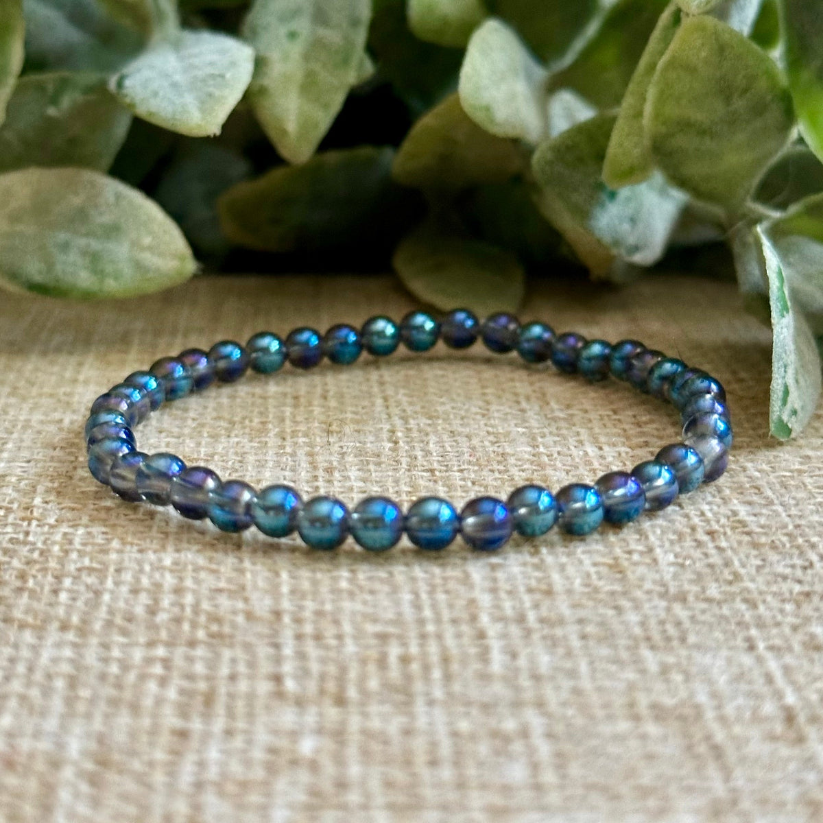 Aura Quartz Handmade Crystal Bracelet