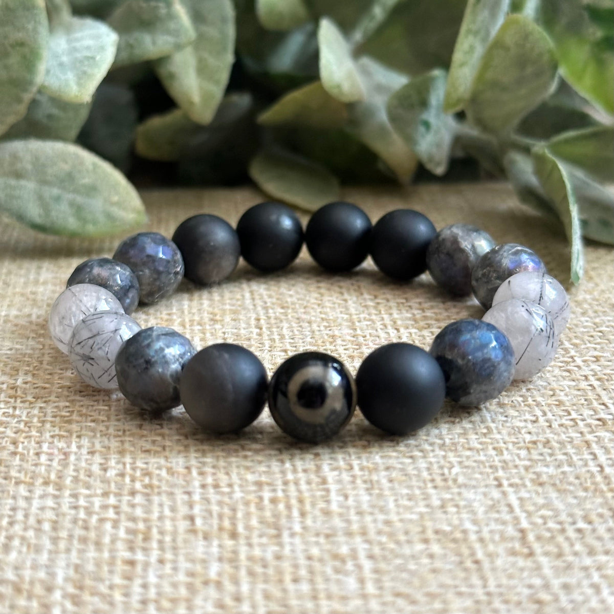 Undhakable Protection Men's Beaded Bracelet