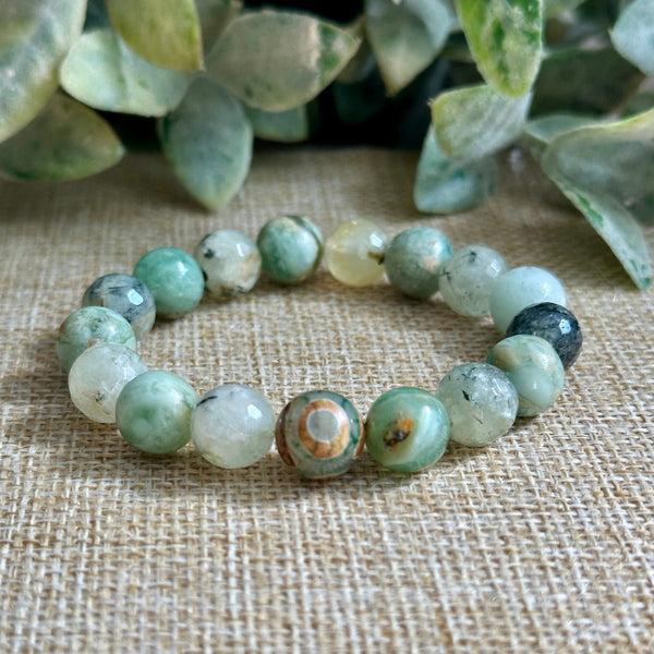 Heart Chakra crystal healing bracelet for self-love