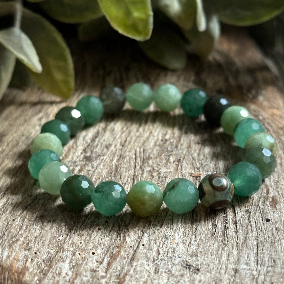 Aventurine Gemstone Crystal Bracelet