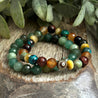 Bountiful Aventurine Stacking Gemstone Bracelets for Men and WOmen