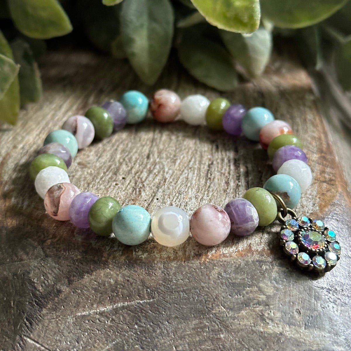 Self Love Healing Crystals, Gemstones Bracelet