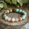 New Beginnings Beaded Gemstone Bracelet