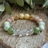 Citrus Gemstones Beaded Bracelet