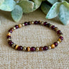 Confidence Code Strength and Courage Gemstone Bracelet