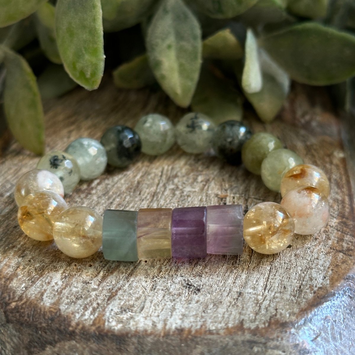 CreativeSoul Gemstone Beaded Bracelet