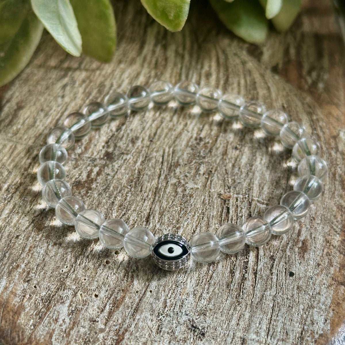 Crystal Quartz Pave Bracelet