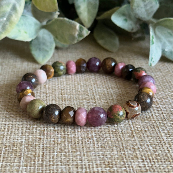 Empath’s Heart Emotional Healing Crystal Bracelet