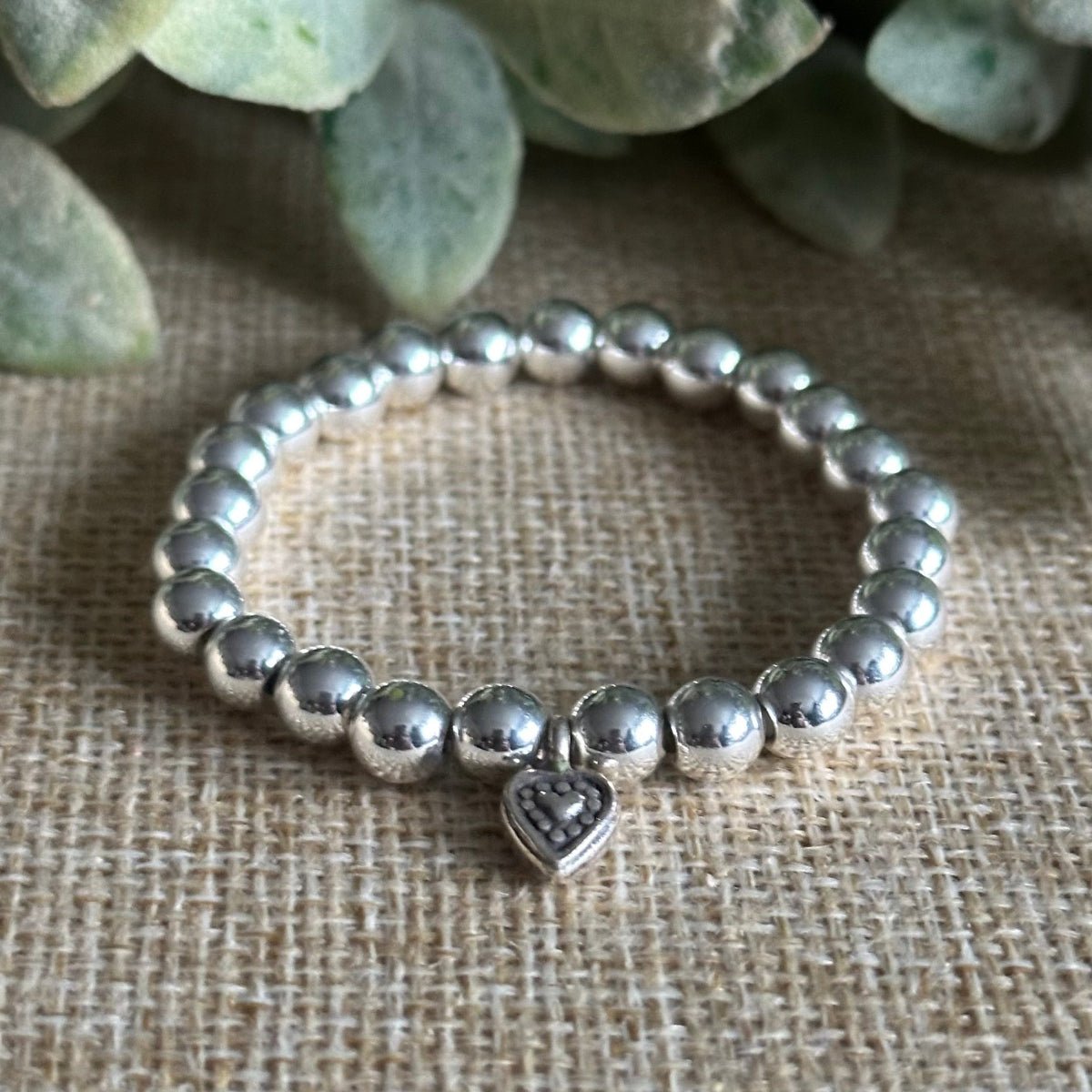 Children’s Calming Crystal Bracelet With Hematite. Crystals for Children