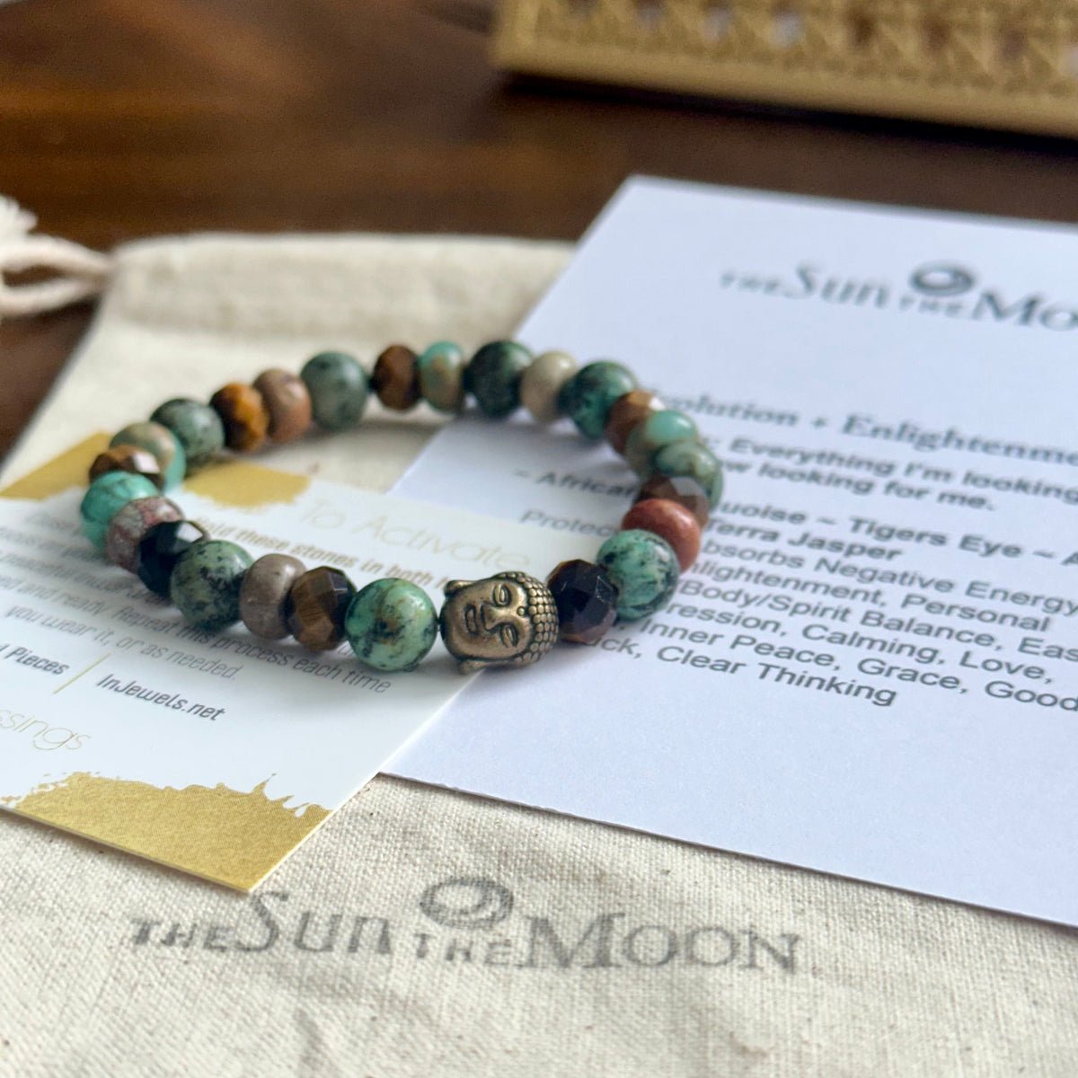 Evolution Bracelet, Buddha Beaded Bracelet, Enlightenment bracelet, Spiritual Yoga Bracelet