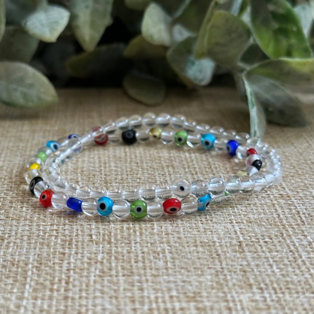 Murano Glass Handmade Evil Eye Bracelet
