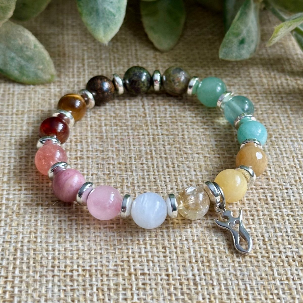 All purpose fertility bracelet for hormone balance and reproductive energy