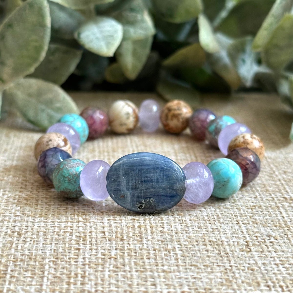 Kyanite Chakra Healing Bracelet