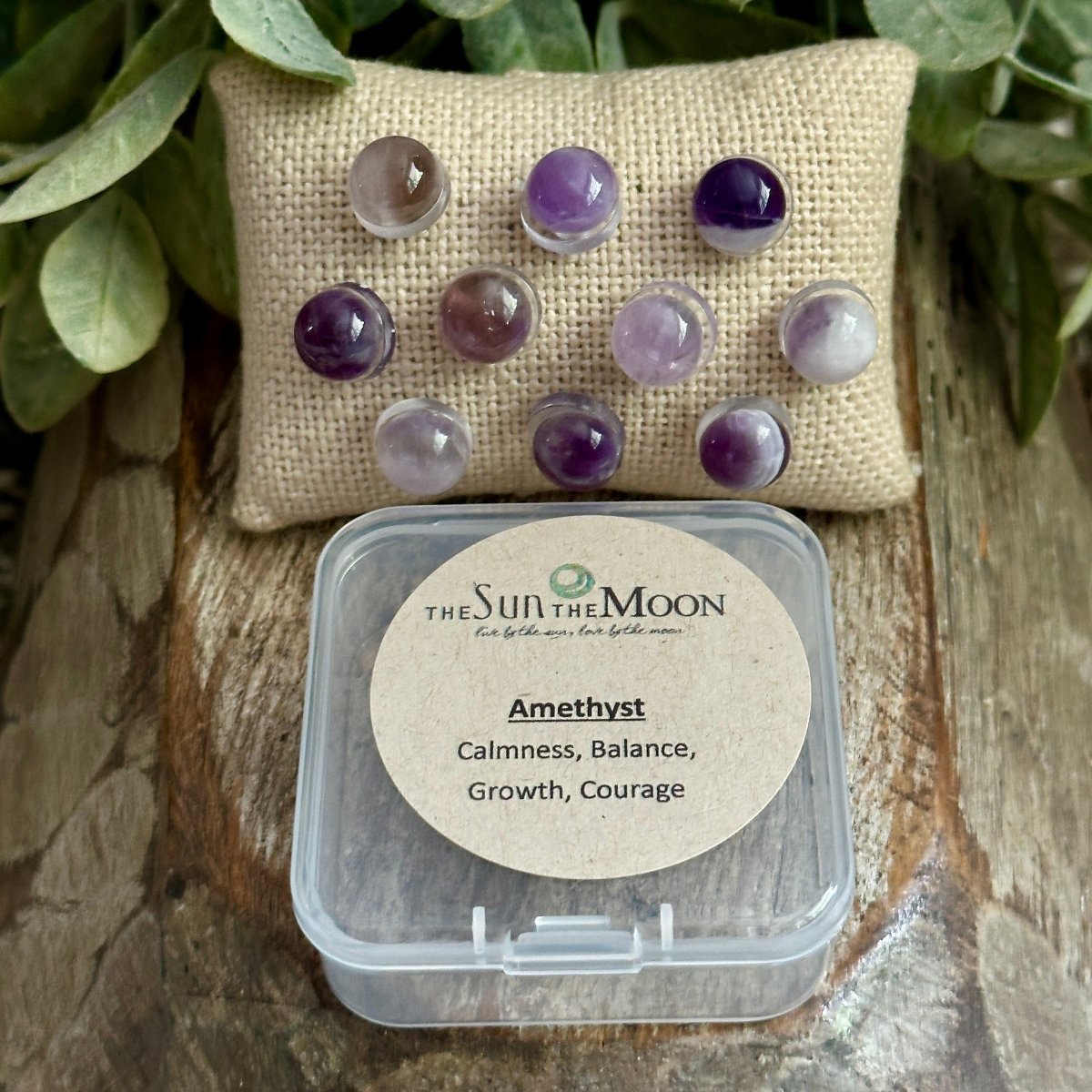 Amethyst Memo Board Push pin, Thumbtack, Refridgerator Magnets