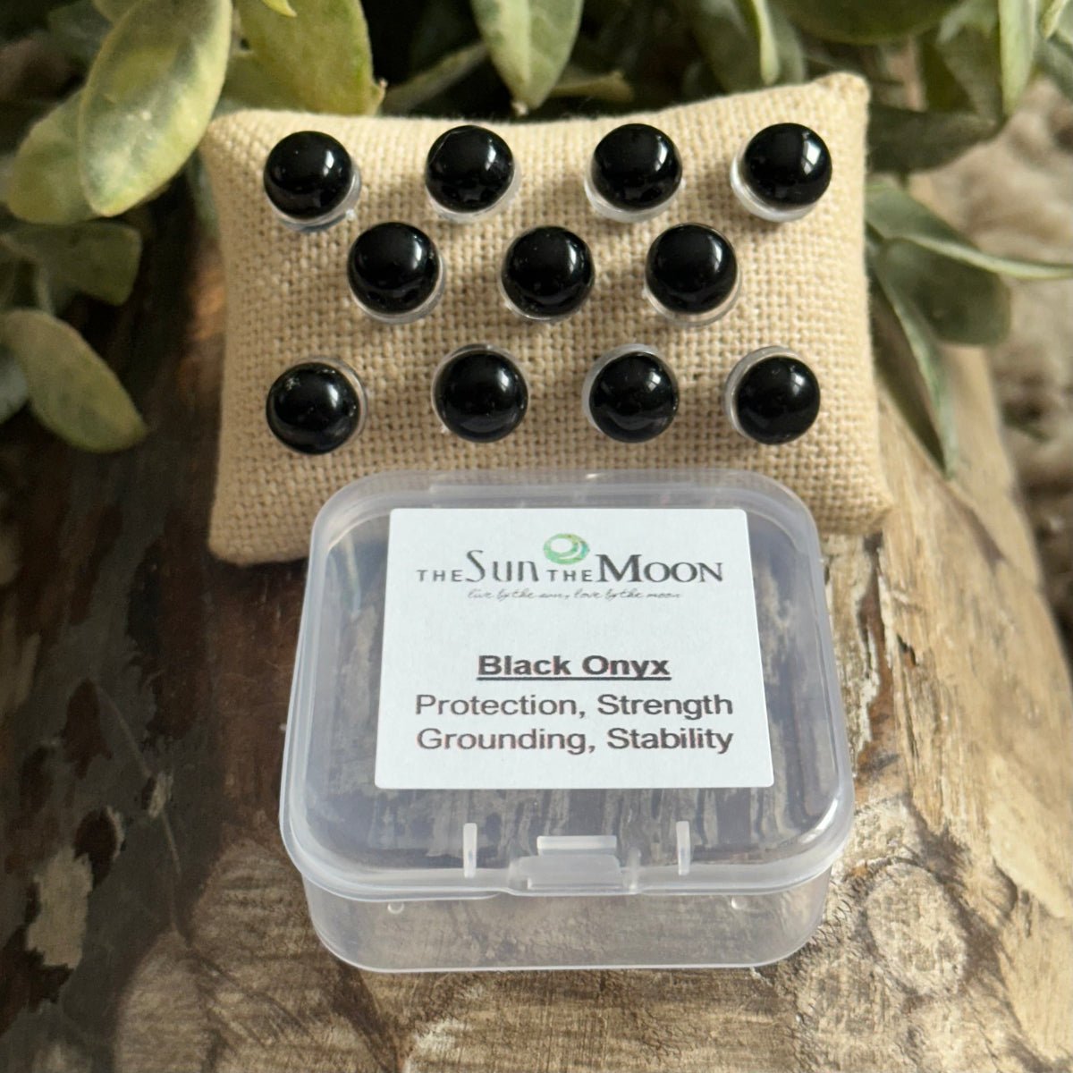 BLack Onyx Vision Board, Bulletin Board Thumbtacks