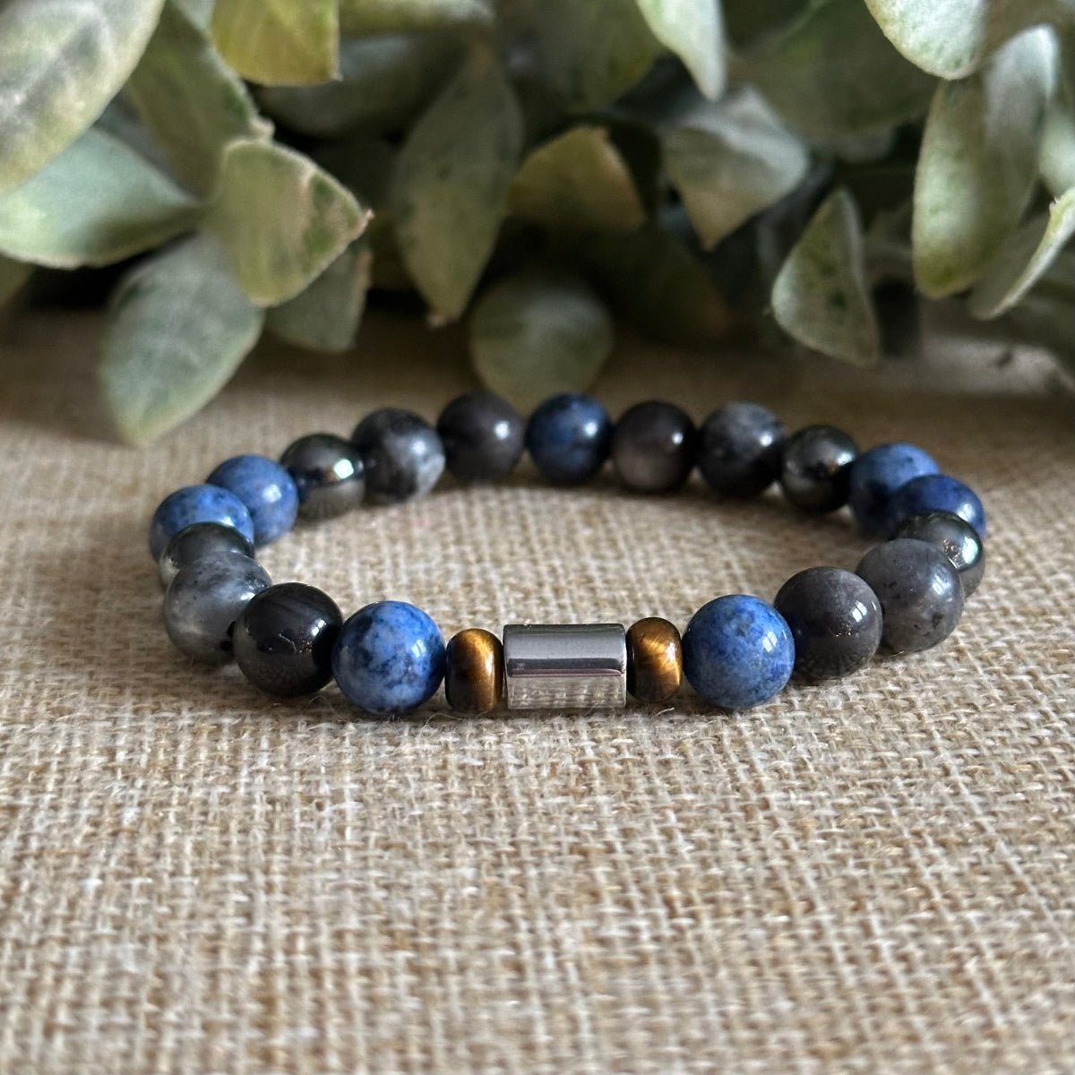 Focused grounding bracelet for mental clarity and calm attention. ADHD Crystals