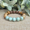 Crystals, Stones, Gemstones for Calmness and Centering in a bracelet