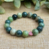 Healing gemstone bracelet for growth, love, and balance