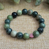 Crystal bracelet for compassion, renewal, and grounding