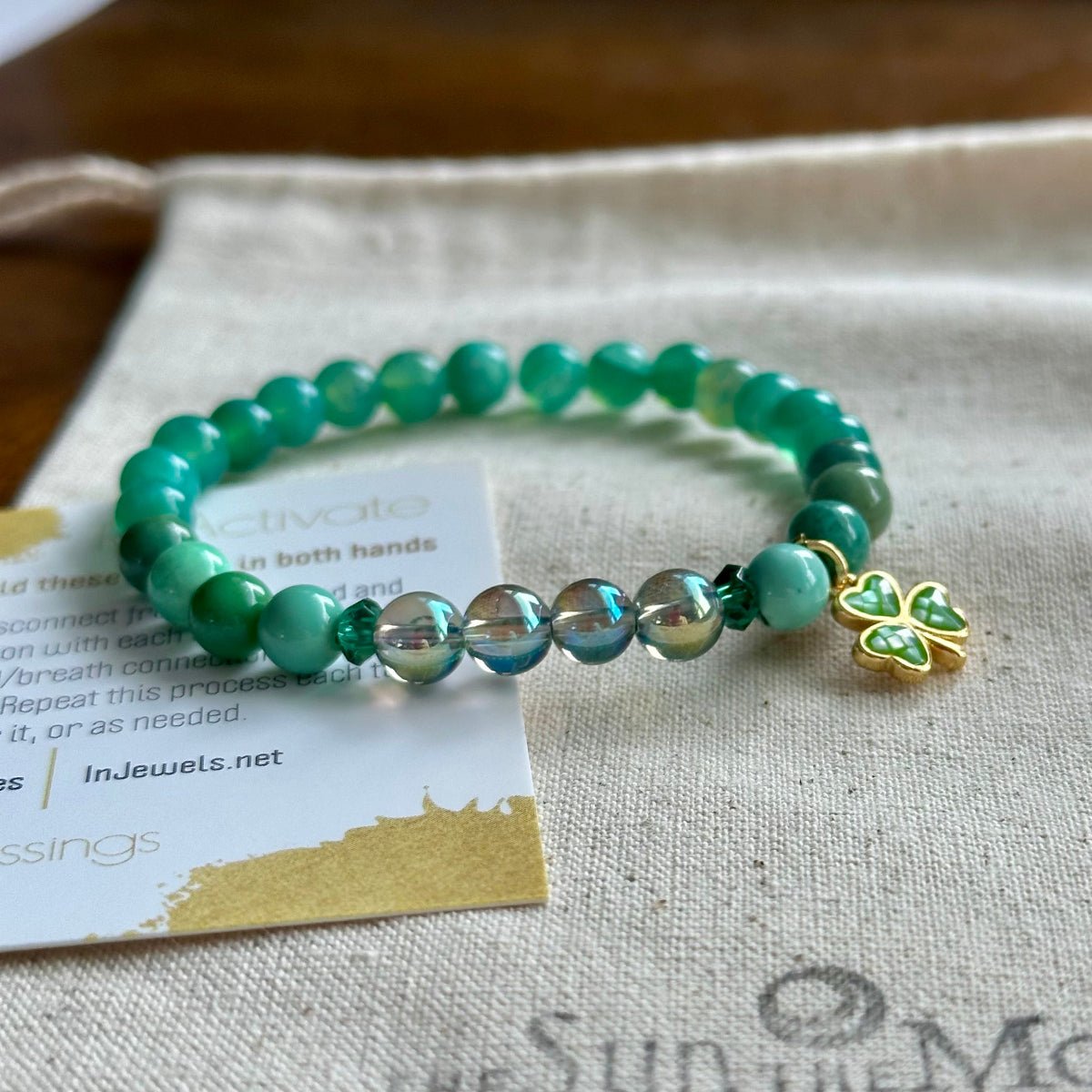Luck o the irish St Patty Bracelet