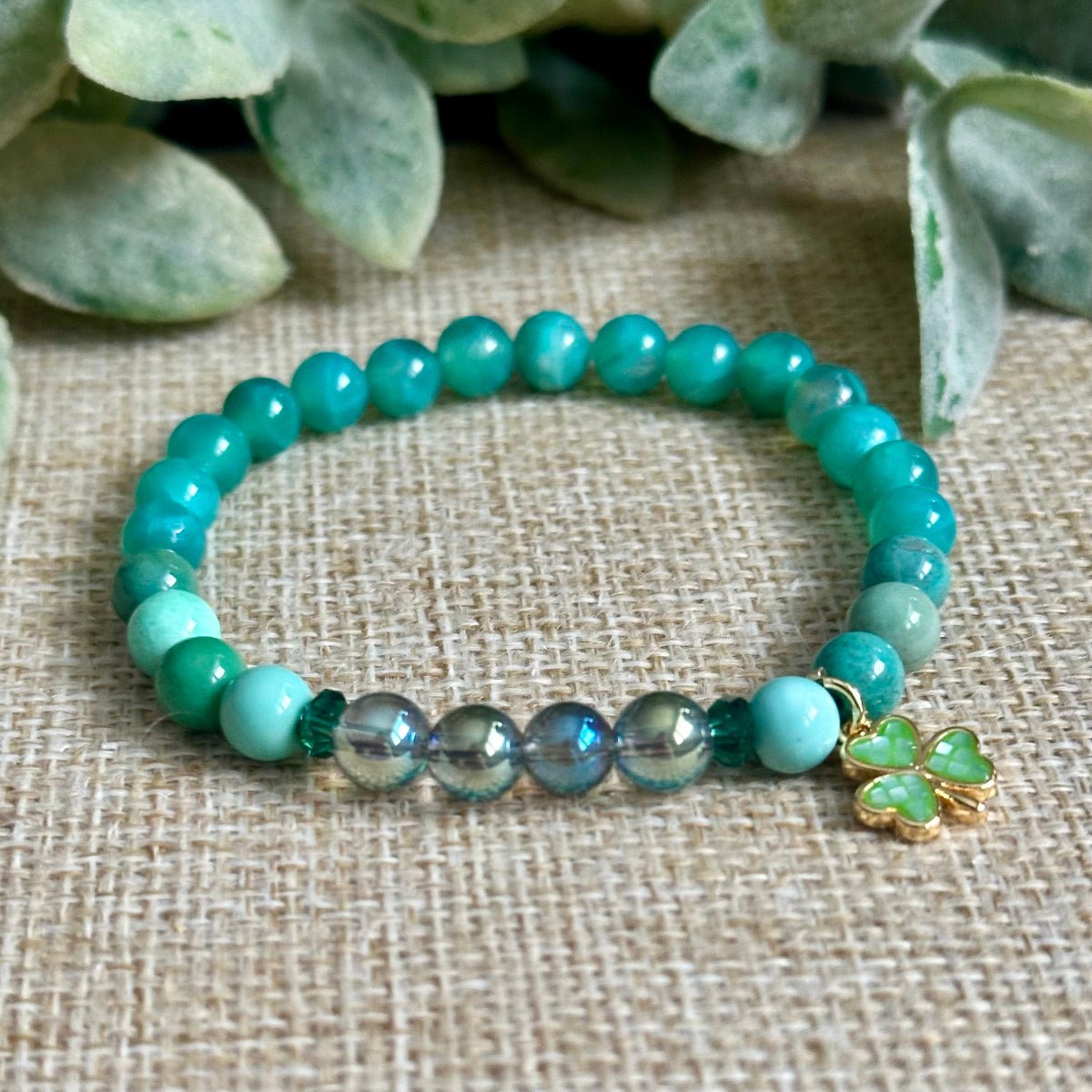 Lucky IRish Bracelet for St Patty's Day. 