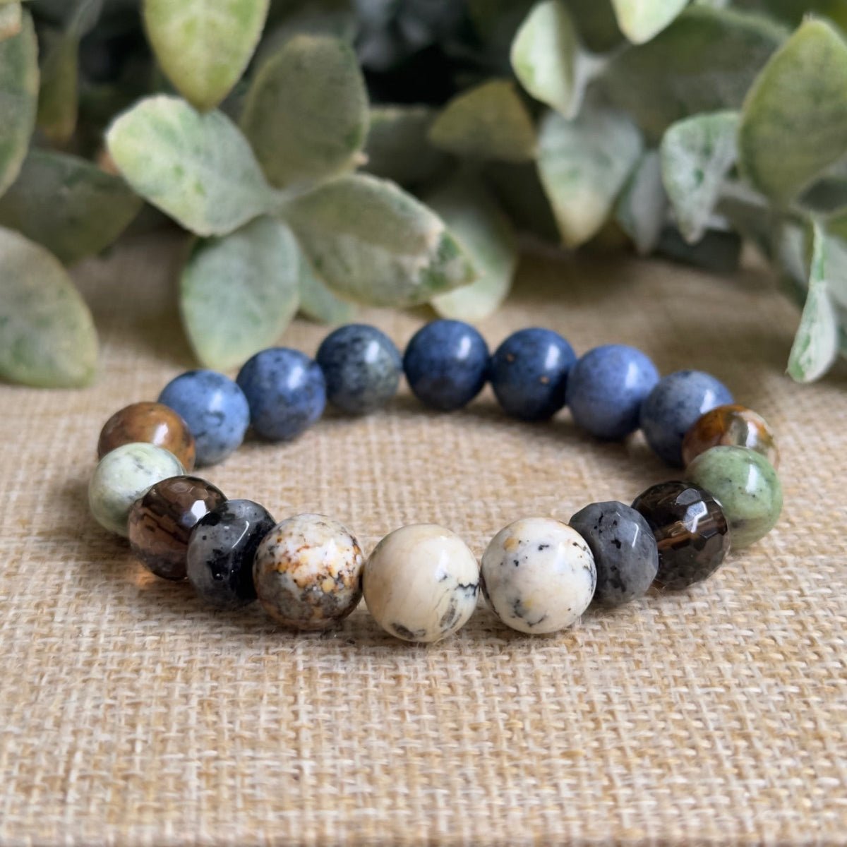 Crystals for Making Peace, Forgiveness Bracelet, Unisex Healing Bracelet