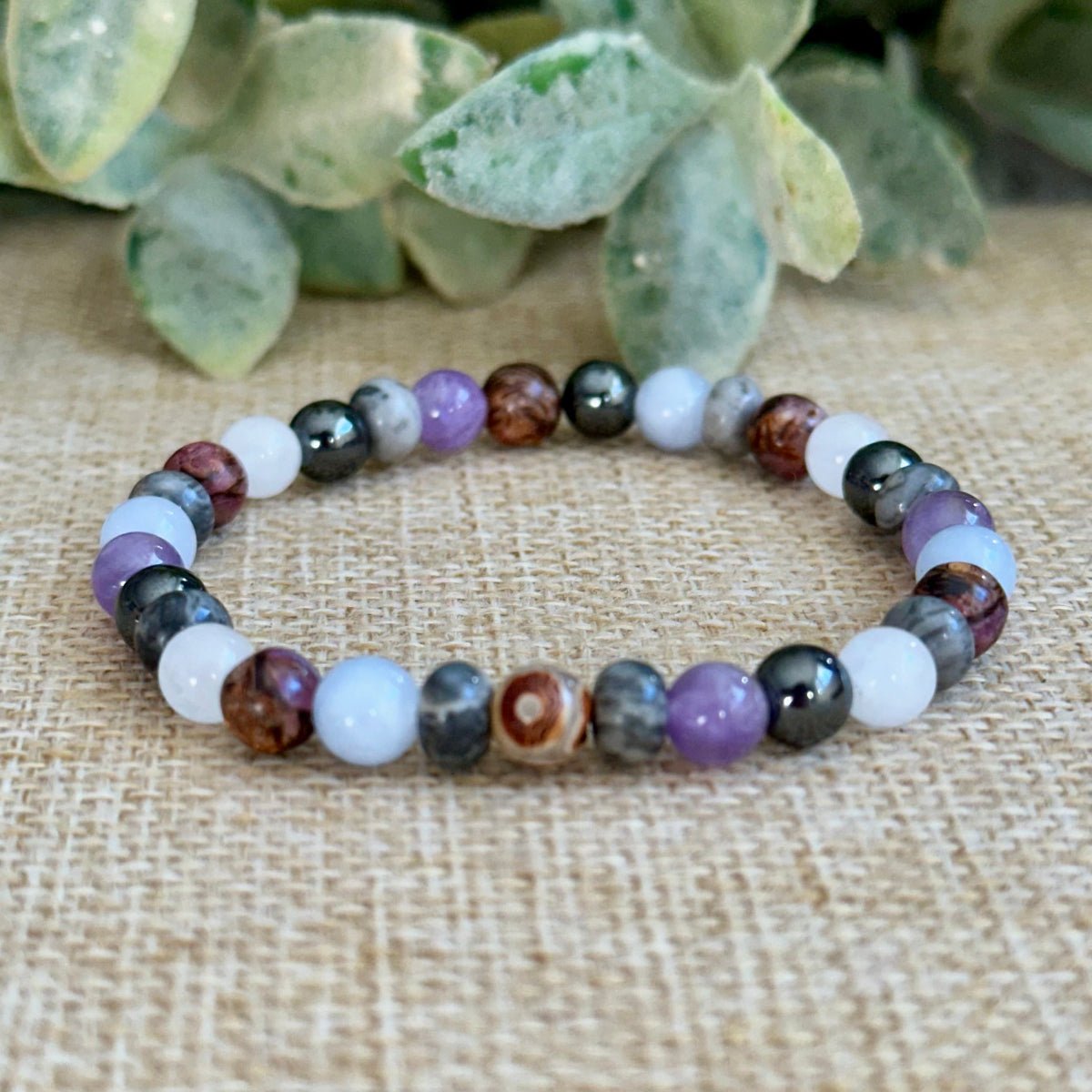 migraine relief crystal bracelet