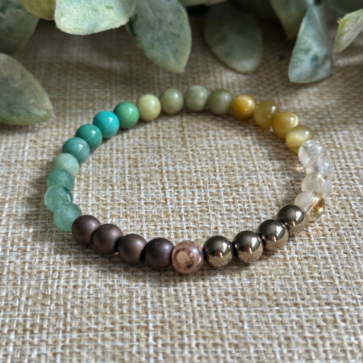 Handmade Money Maker Mini Gemstone Jewelry for Confidence and Success