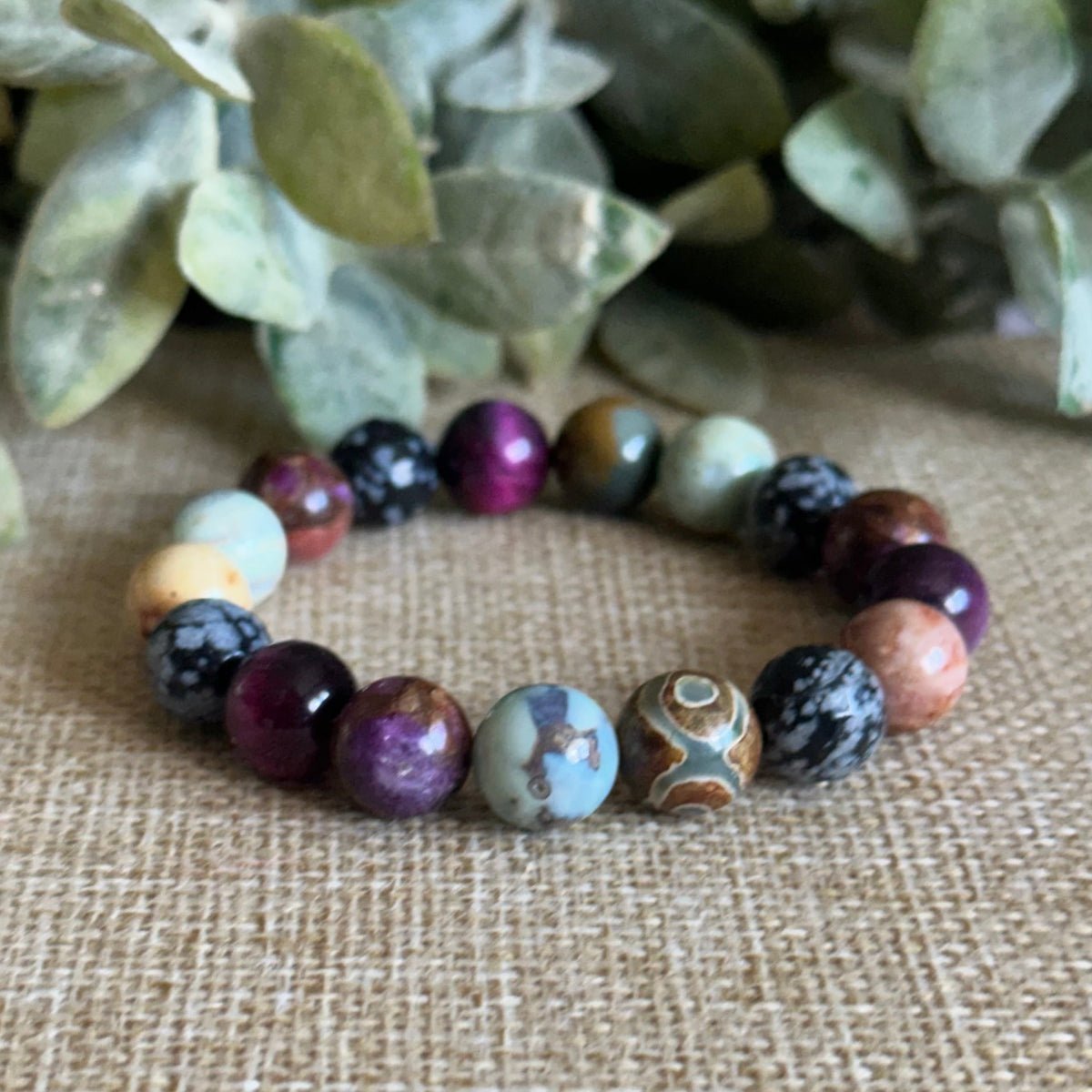 Mood Unscattered Focus and Clarity Bracelet for Menopause Brain Fog> Menopause Crystals