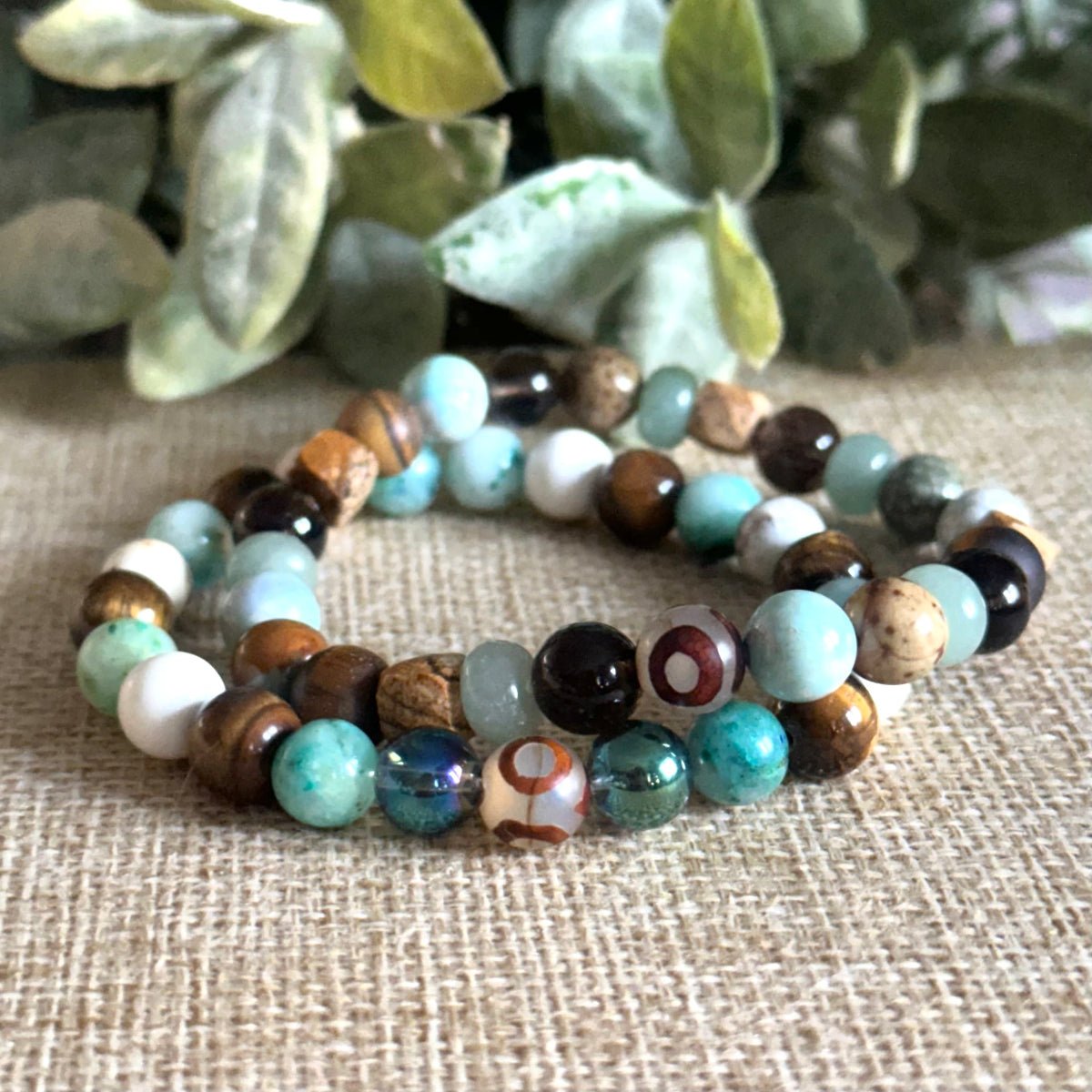 Letting Go Bracelet Gemstones Crystals for Men and Women