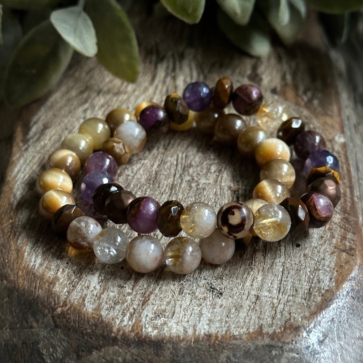 Gratitude And Abundance Affirmation Bracelet