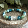 Ocean Beaded Gemstone Bracelet