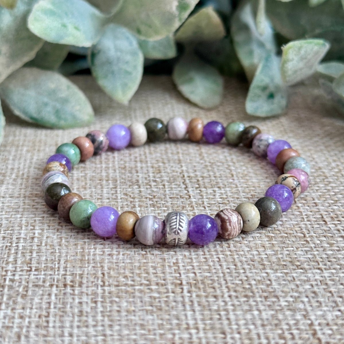 path of plenty bracelet for abundance and new connections Feather Bracelet