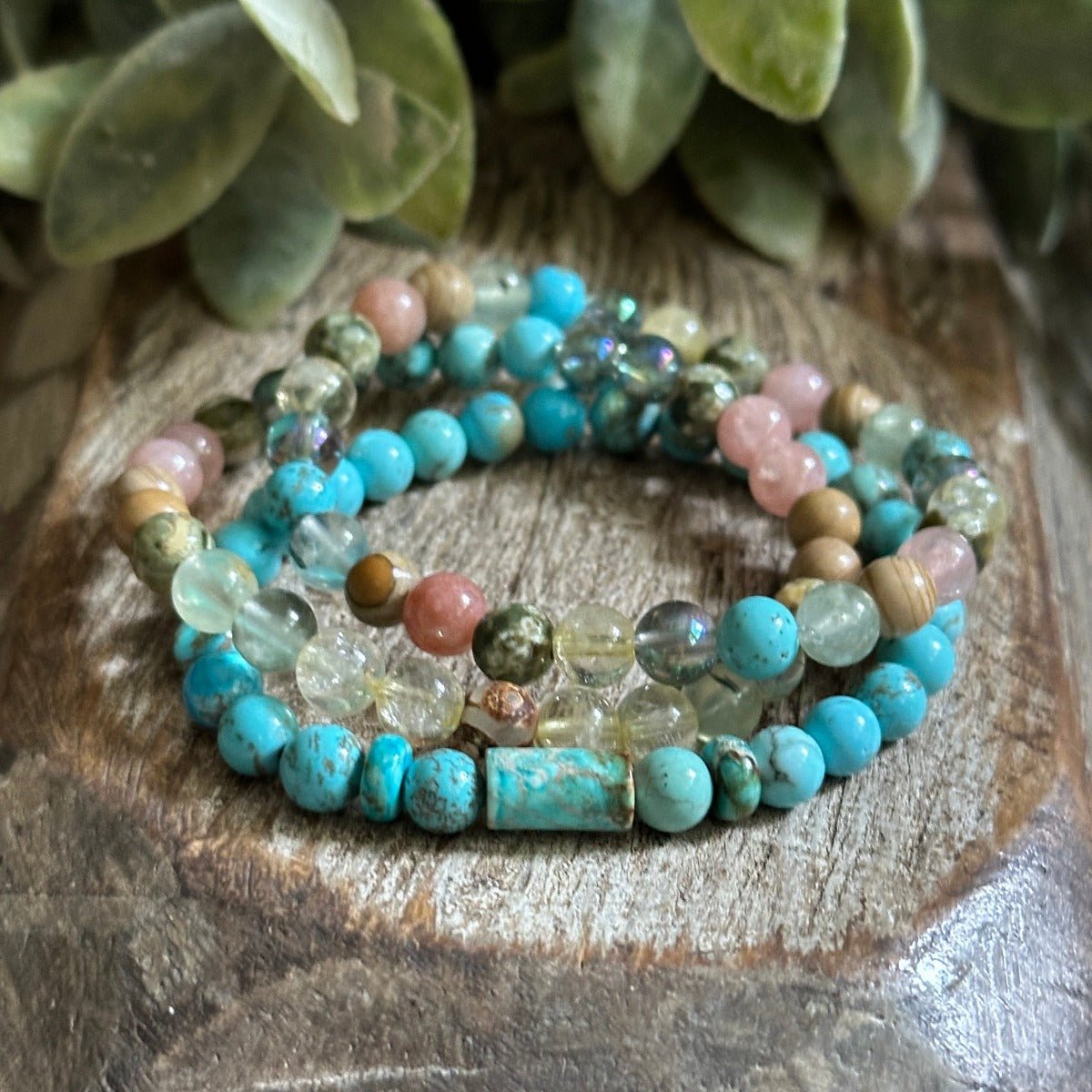 Stacking Beach Summer Solstice Bracelets Gemstones