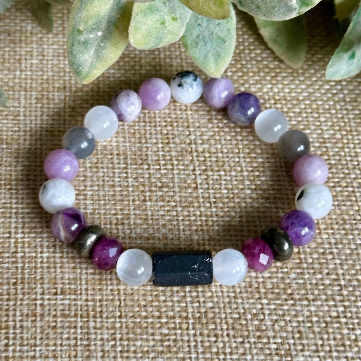 Pink Tourmaline Emotional Protection Bracelet