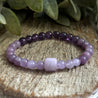 Amethyst Bracelet for Sobriety, Peace, sleep