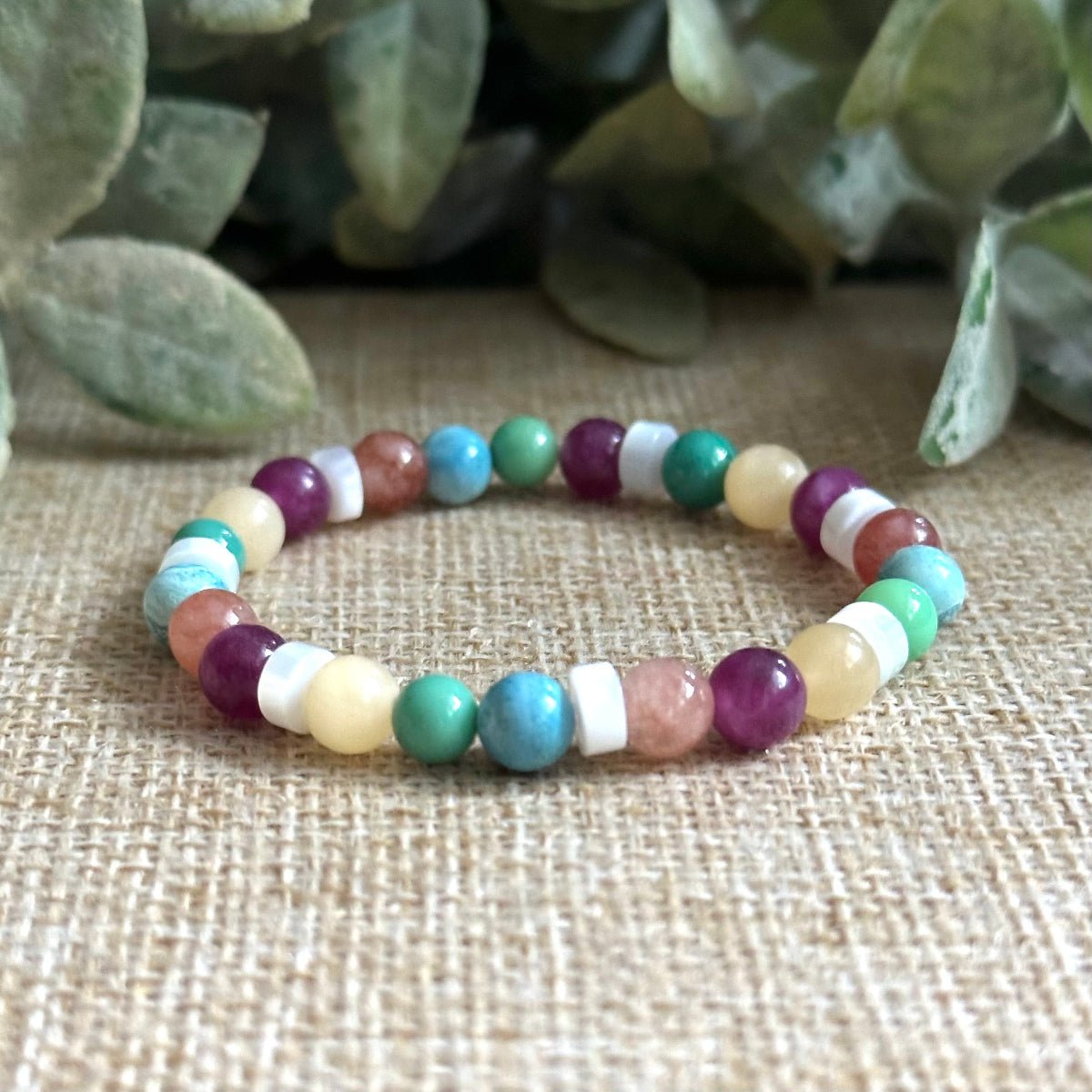 Kids Mourning and Grief Healing Crystal Bracelet