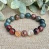 Handmade 10mm Gemstone Bracelet for Grounding and Growth