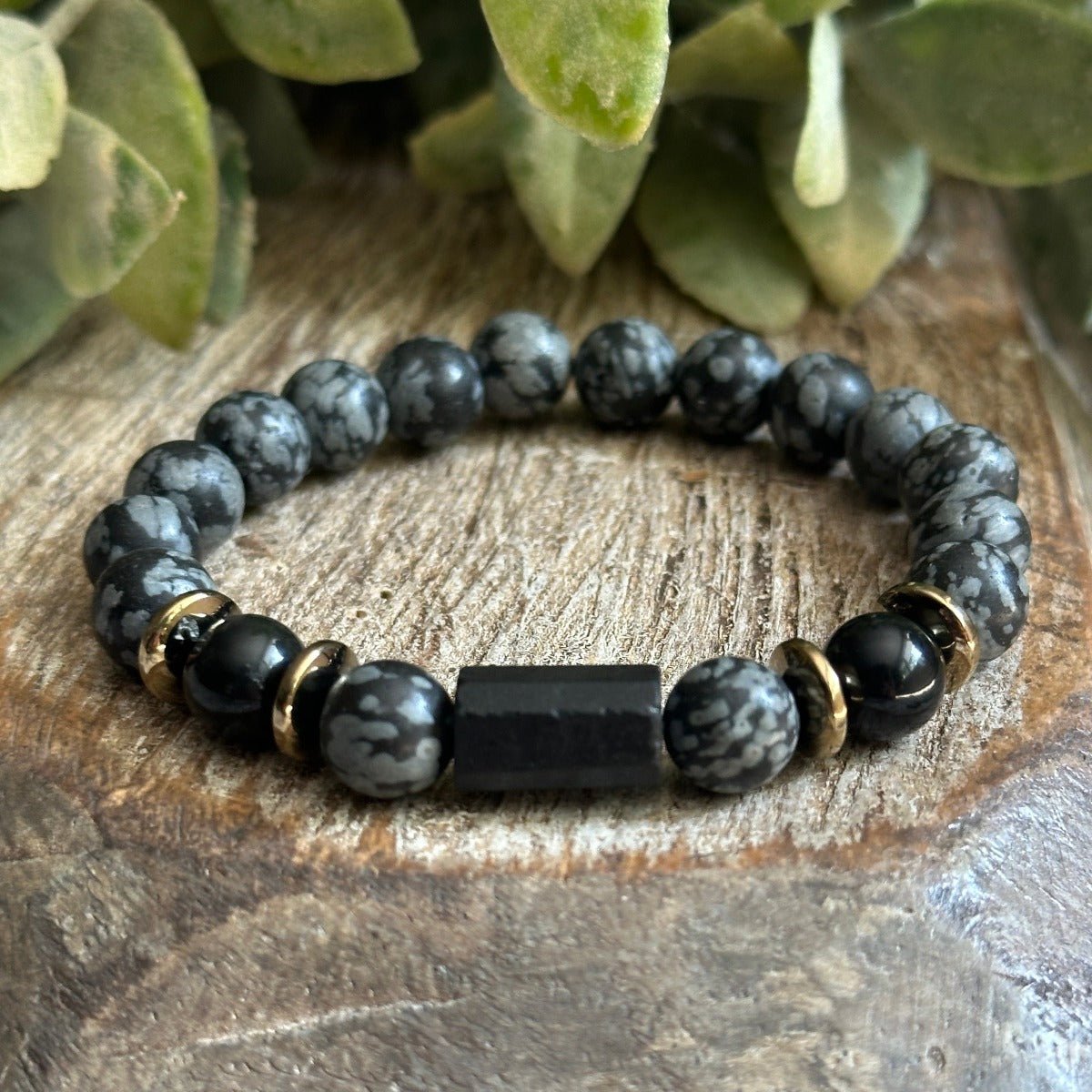 EMF and Negative Energy Shield Men's Bracelet