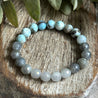 Winter Gemstone Beaded Bracelet